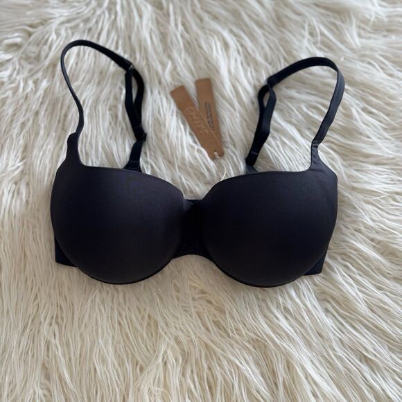 Skims Ultimate Balconette Push Up Bra Onyx Size 32DD - Picture 2 of 7